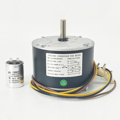 48 ফ্রেম কন্ডেন্সার ফ্যান মোটর - 1/10HP 208/230V 60HZ 1100RPM 5uF/370V CW/CCW ঘূর্ণন - 5KCP39BGS069S প্রতিস্থাপন মোটর